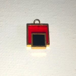 Vintage mid-century modern dainty pendant